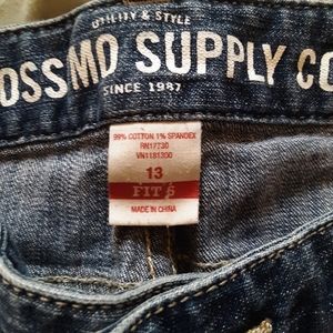 Mossimo Supply Co. Jean Capri Shorts (Size 13)